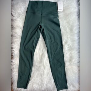 🆕 Quince Women's Ultra Form High-Rise Leggings Forest Green Size S Activewear